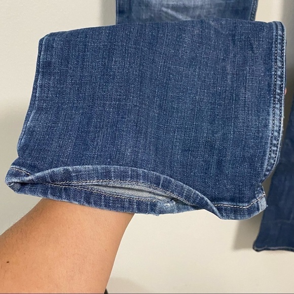 Wrangler Jeans Girls Size 15 Blue Denim Stretch Boot Cut Jeans - Picture 3 of 9